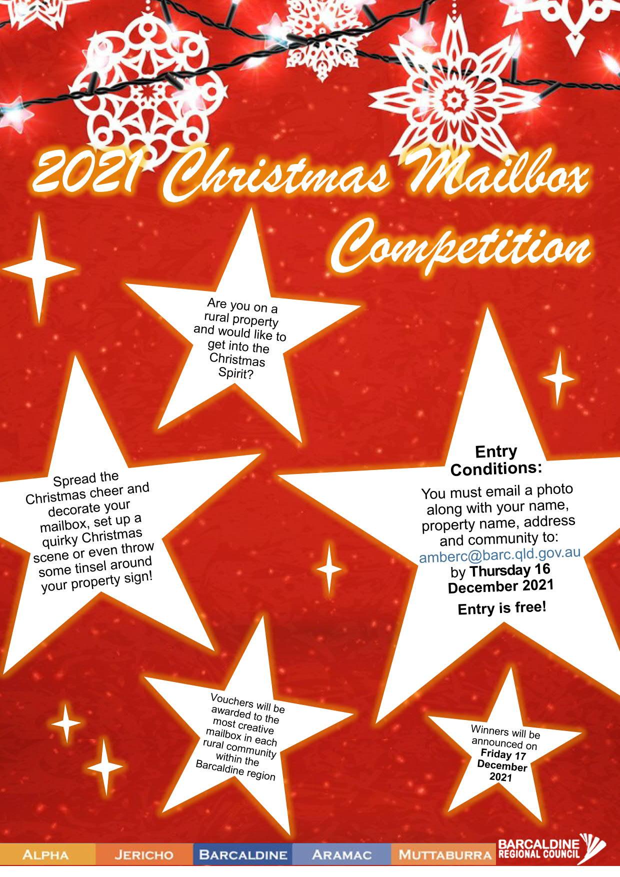 2021 Christmas Mailbox Competition, December 2021
