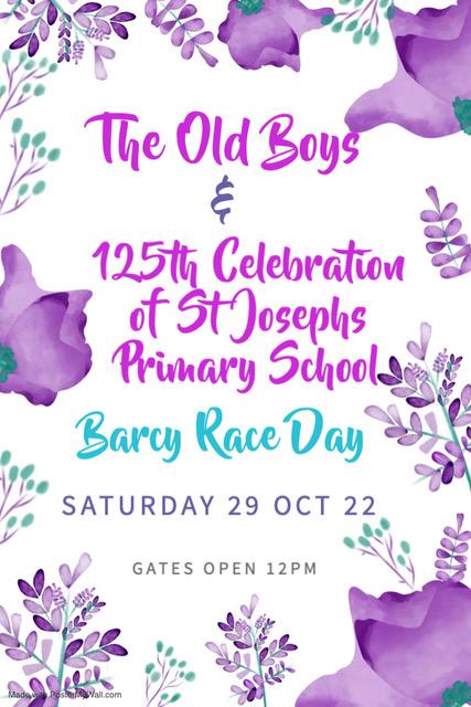 The Old Boys and 125th Celebration of St Joseph's Primary School, 29 October 2022