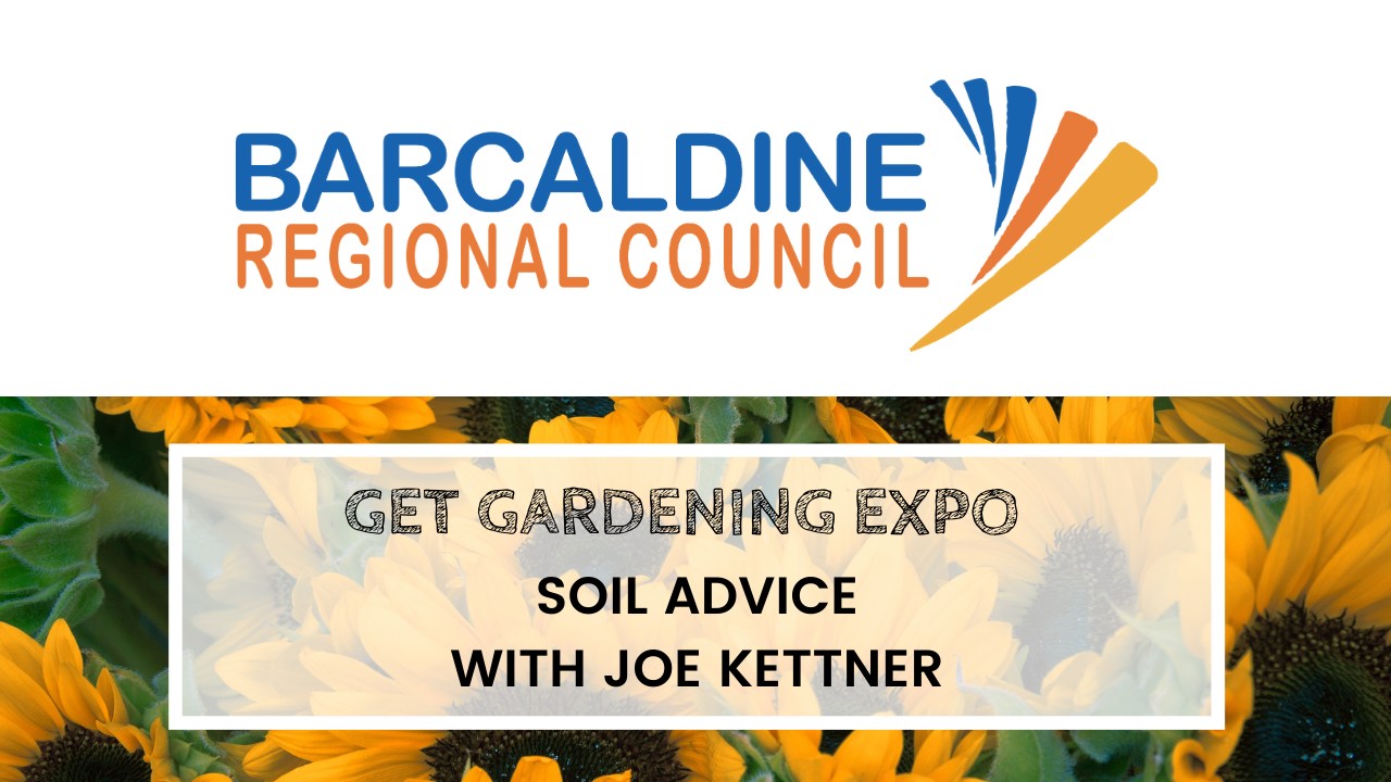 Get gardening expo soil advice with Joe Kettner