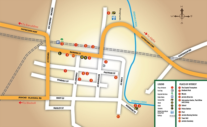 Jericho map