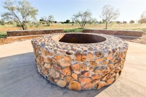 Aramac Creek Freedom Park, camping