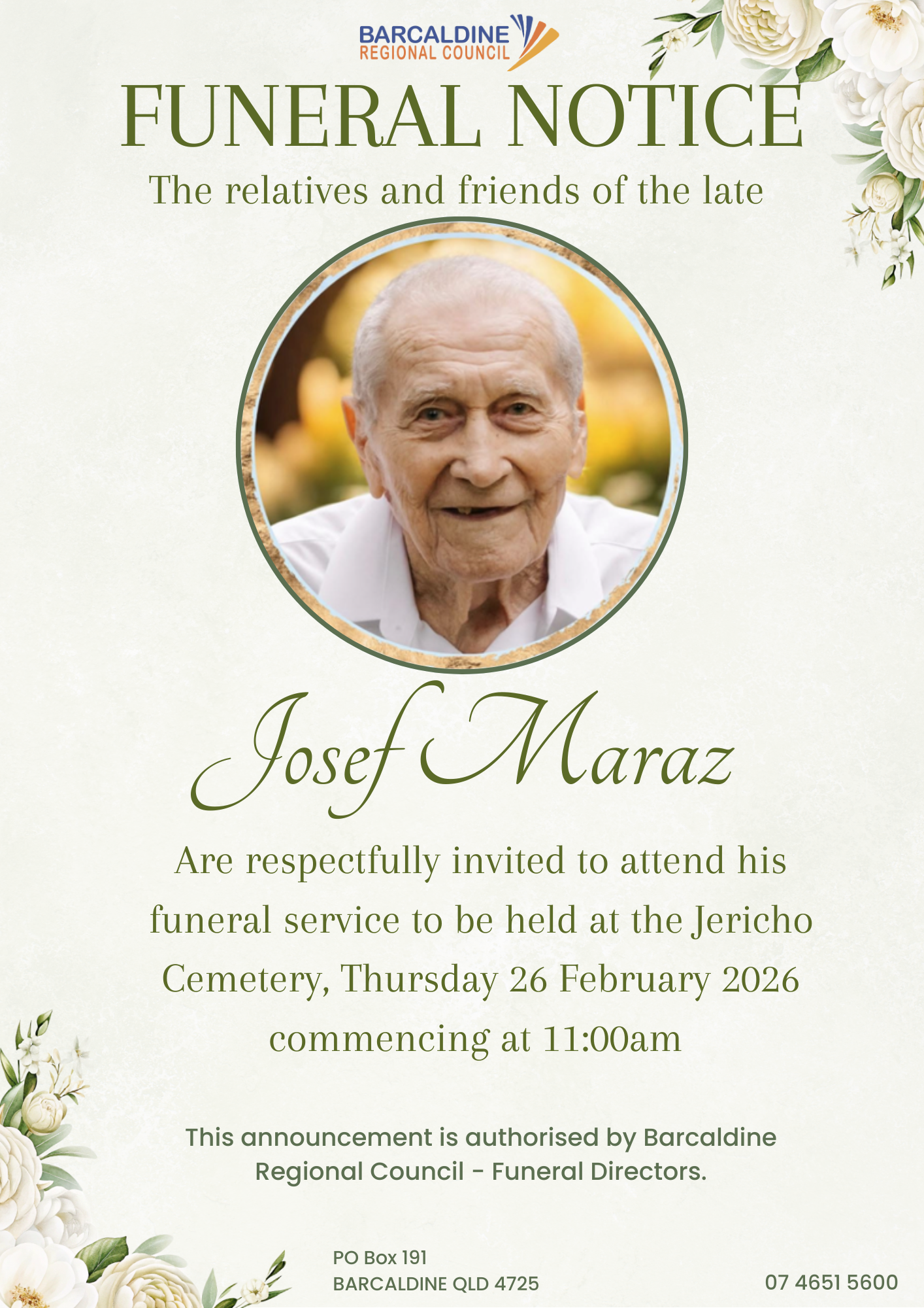 Josef-Maraz-Funeral-Notice.png