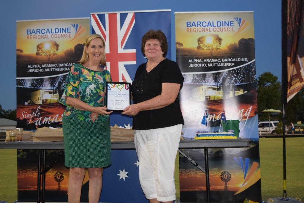 2017 Australia Day - Barcaldine - Jenny Woodward and Kaylene Reynolds