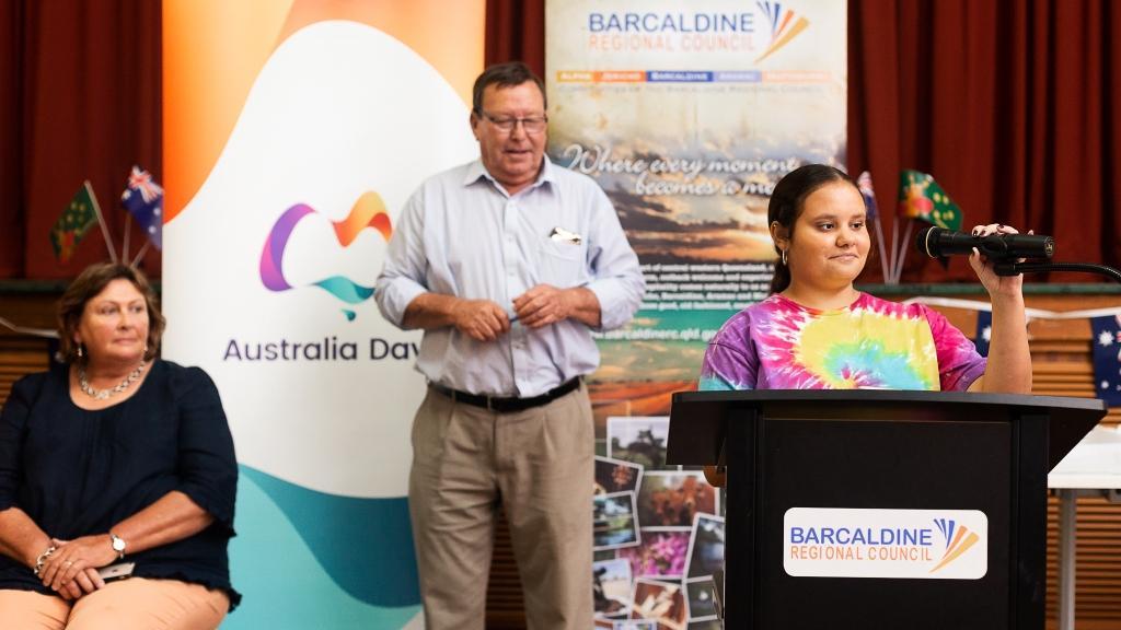 2020 Australia Day - Barcaldine - Arika Frazer