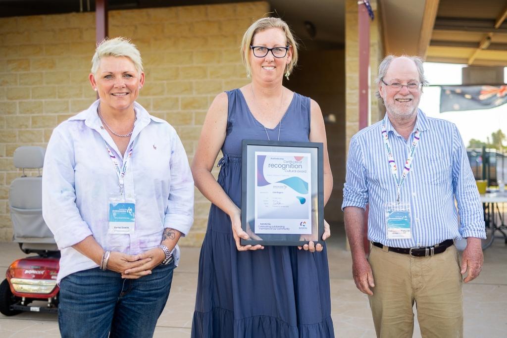 2021 Australia Day Awards - Rachie Downie, Lisa Rogers and James Dales