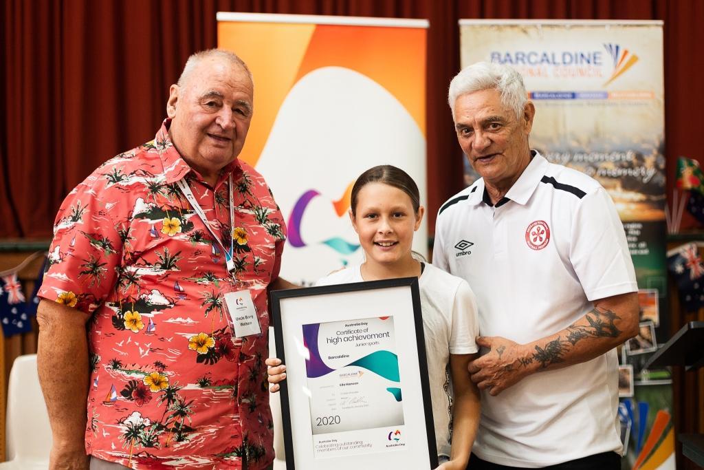 2020 Australia Day Awards - Junior Sportsperson of the year Barcaldine Ella Hansen