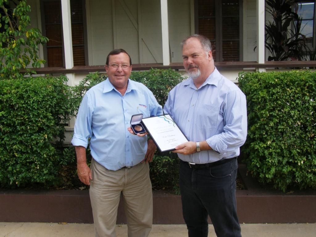 2013 Australia Day Awards - Mayor Rob Chandler and Eric Denham