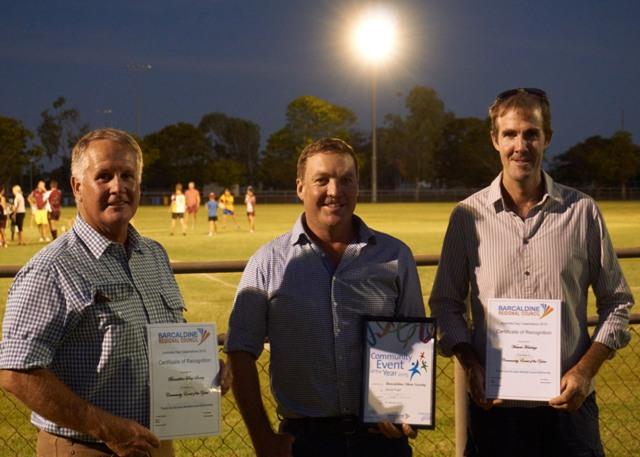 2015 Australia Day Award recipients in Barcaldine